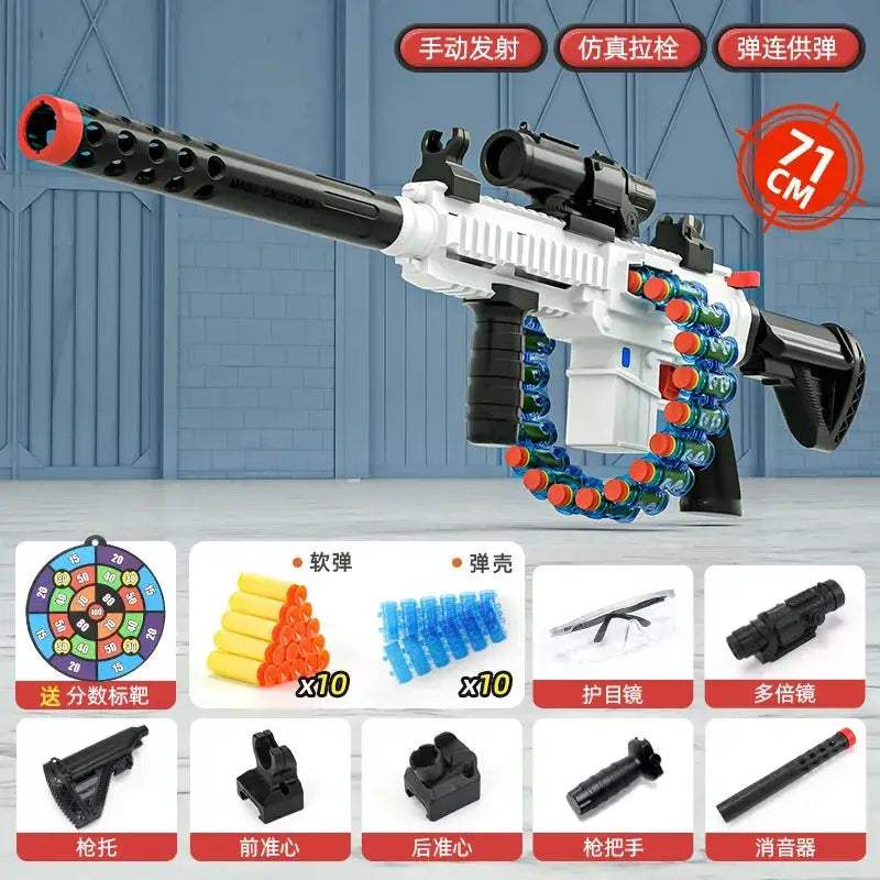 M416 Toy Rifle Soft Bullet For Kids Safe Manual Firing - ToylandEU