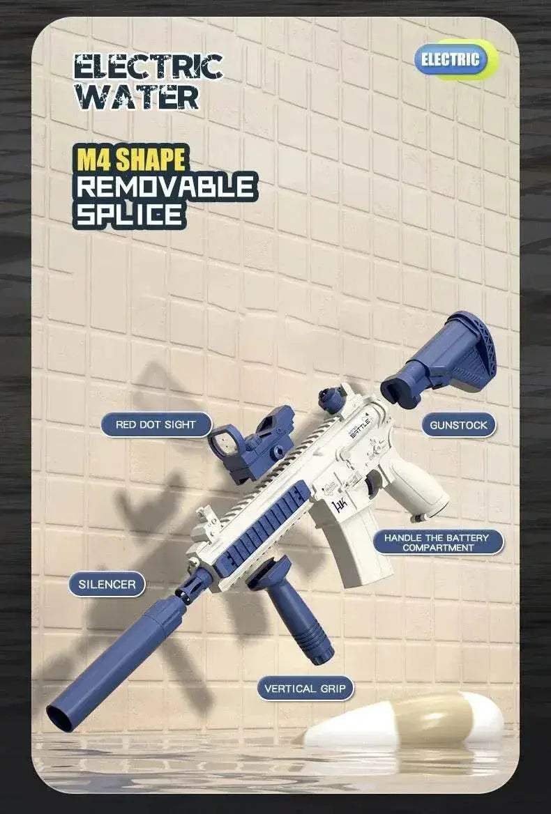  M416 Water Gun Electric Pistol Toy for Summer Fun -  ToylandEU™