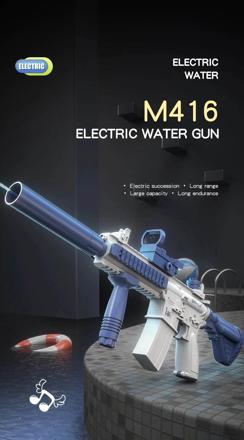 M416 Water Gun Fully Automatic Shooting Toy for Summer - ToylandEU