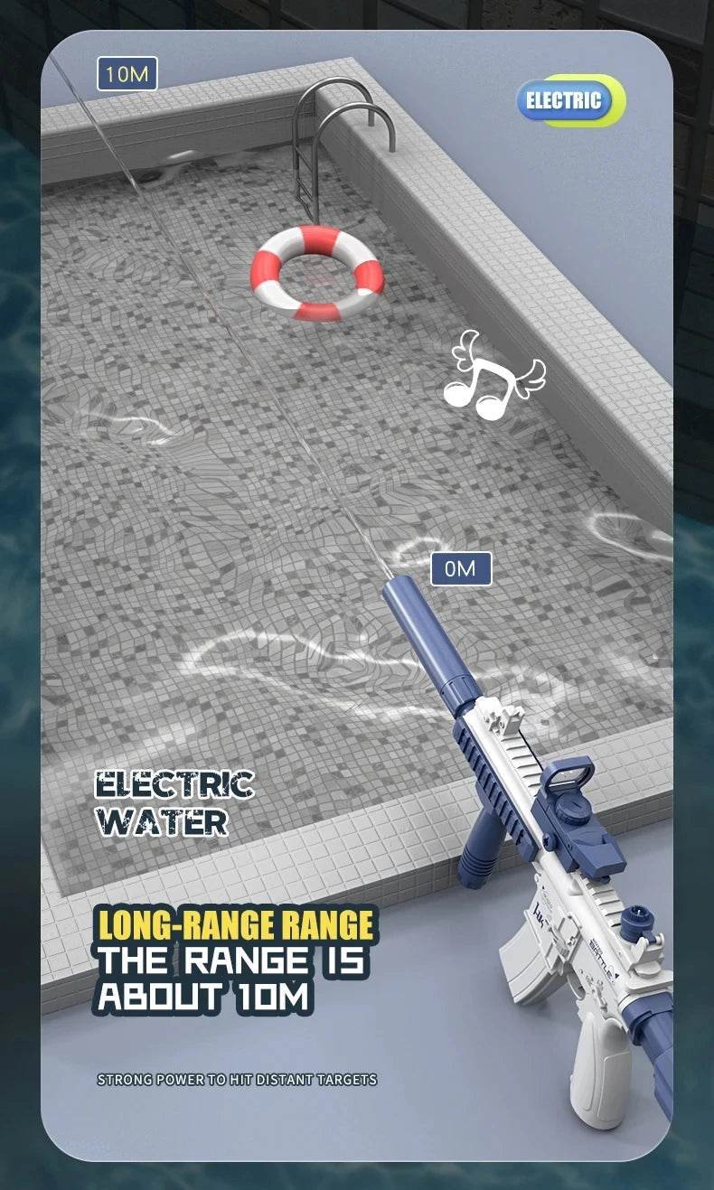 M416 Water Gun Fully Automatic Shooting Toy for Summer - ToylandEU