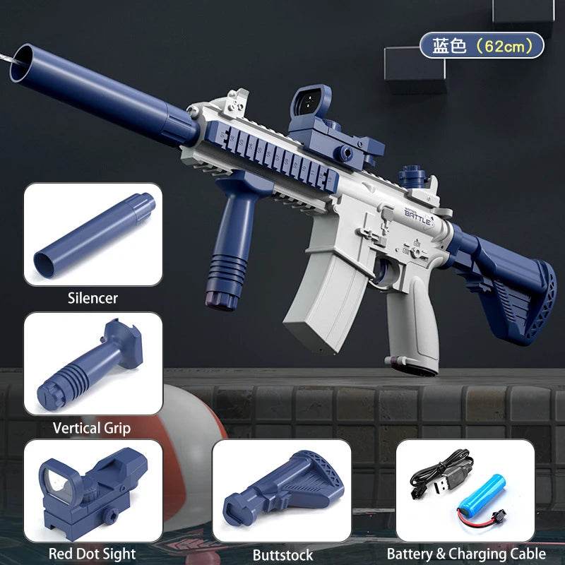 M416 Water Gun Fully Automatic Shooting Toy for Summer - ToylandEU