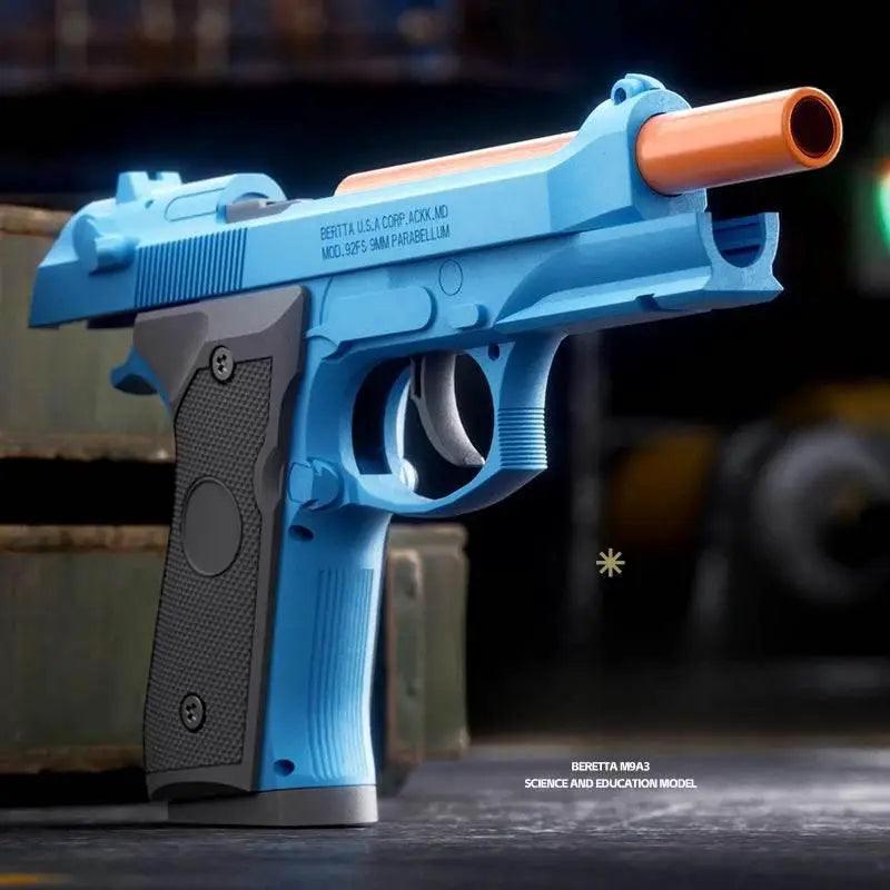  M9a3 Shell Ejceting Pistol Foam Blaster Toy Gun for Kids -  ToylandEU™