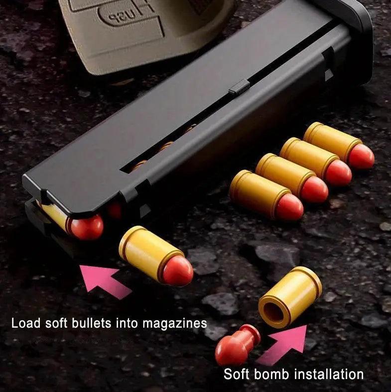  M9a3 Shell Ejceting Pistol Foam Blaster Toy Gun for Kids -  ToylandEU™