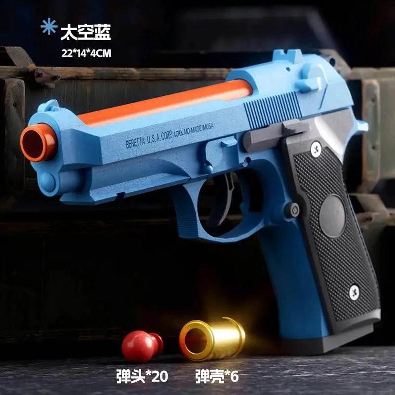  M9a3 Shell Ejceting Pistol Foam Blaster Toy Gun for Kids -  ToylandEU™