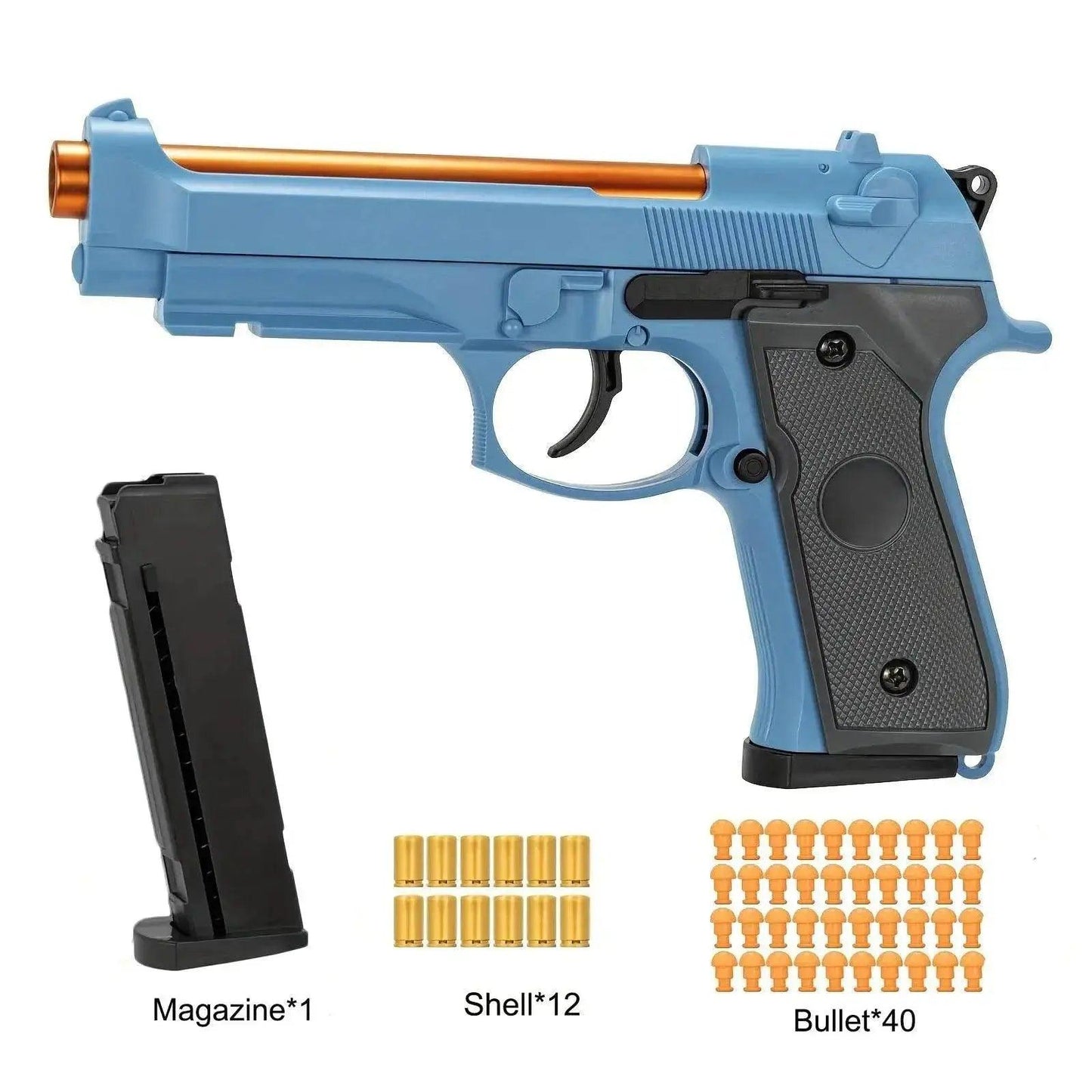  M9a3 Shell Ejceting Pistol Foam Blaster Toy Gun for Kids -  ToylandEU™