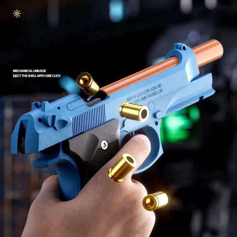  M9a3 Shell Ejceting Pistol Foam Blaster Toy Gun for Kids -  ToylandEU™