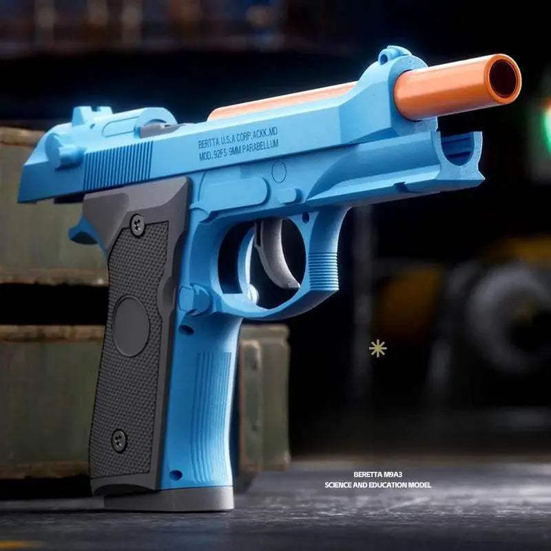  M9a3 Shell Ejceting Pistol Foam Blaster Toy Gun for Kids -  ToylandEU™