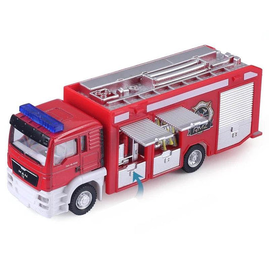1/64 Scale Detailed MAN Fire Engine Truck - Perfect for Kids & Collectors - ToylandEU