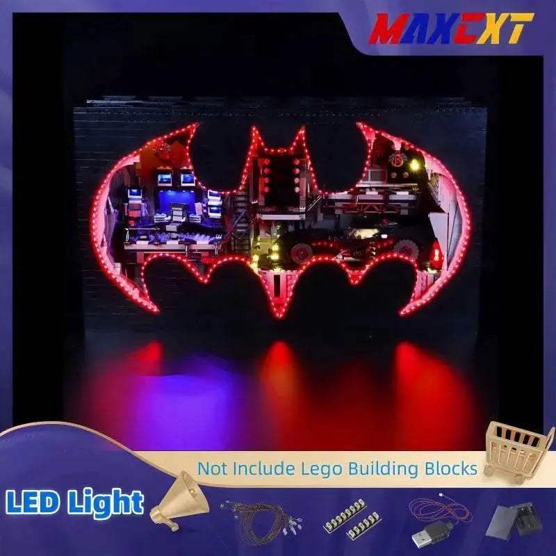 MAXCXT LED Light Set For 76252 Batcave Shadow Box Lamp - ToylandEU
