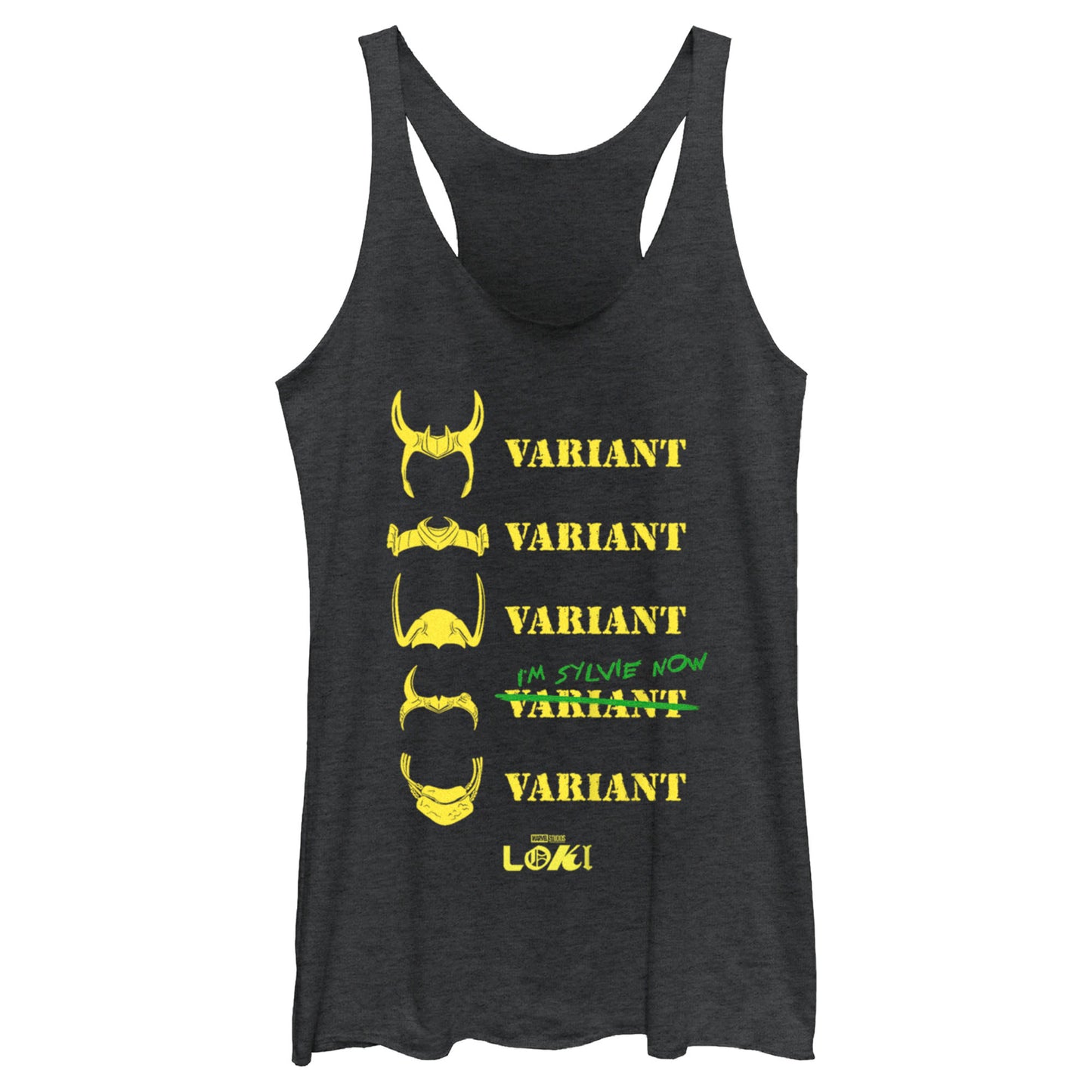 Junior's Marvel Loki I'M SYLVIE NOW Tank Top