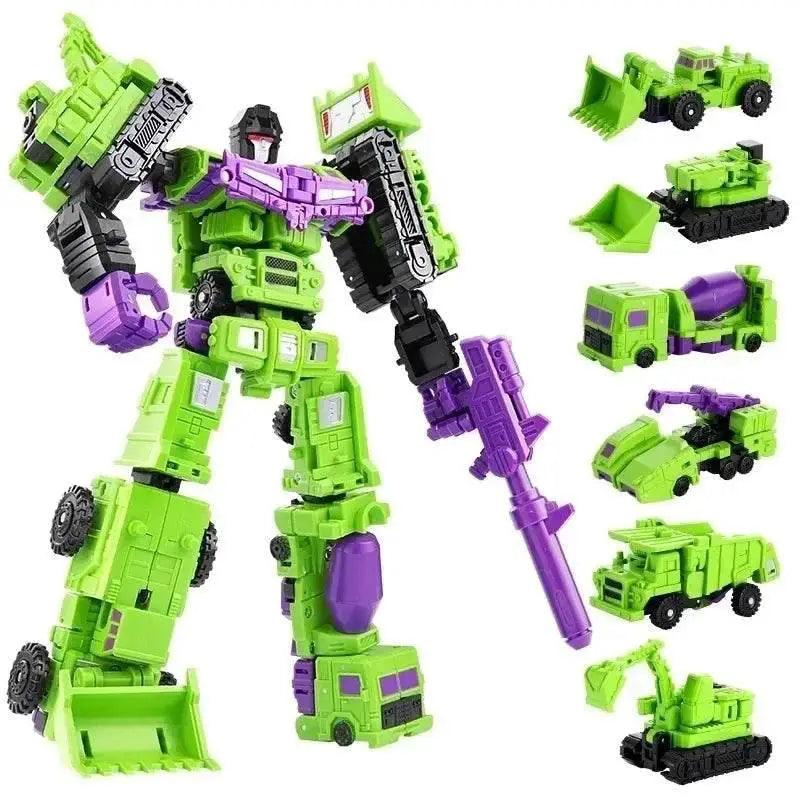  MINI Devastator 6 in 1 Robot Action Figure Toy - Ultimate Gift for  -  ToylandEU™