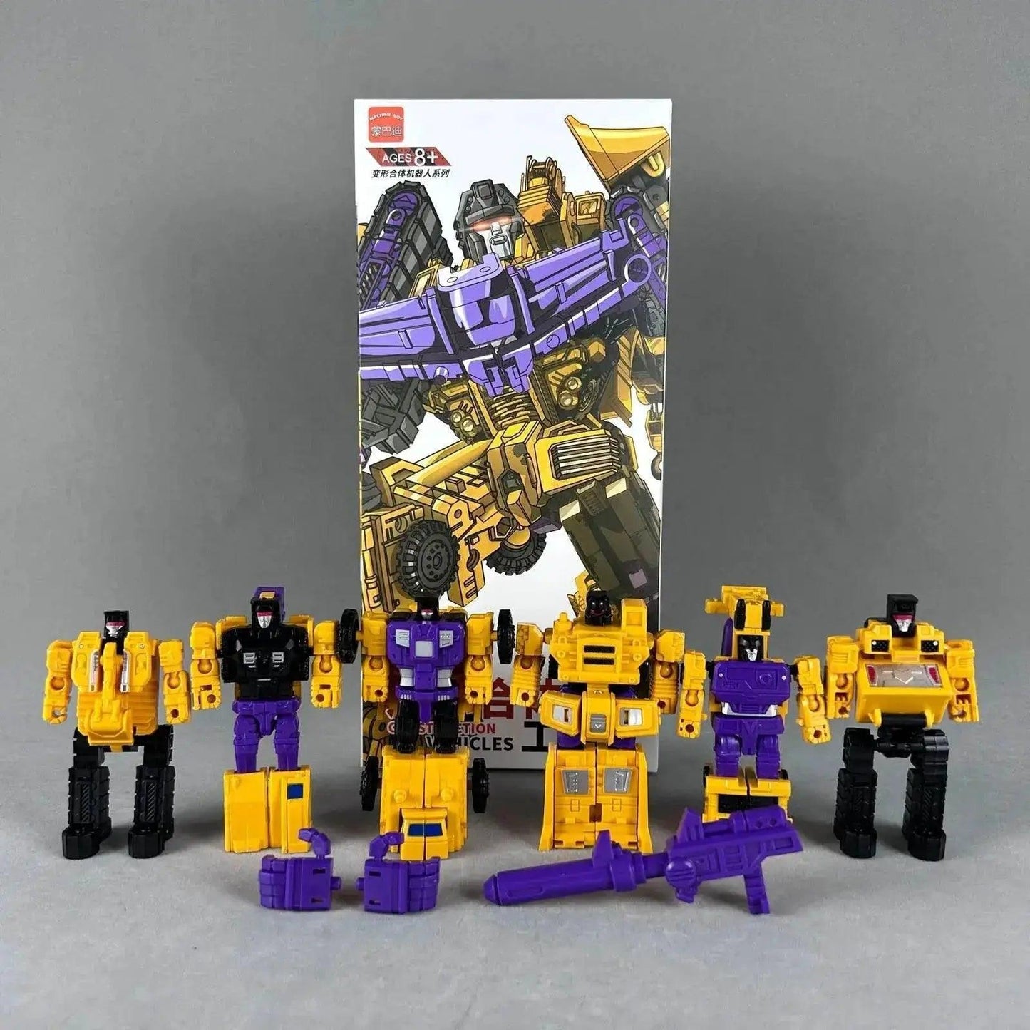  MINI Devastator 6 in 1 Robot Action Figure Toy - Ultimate Gift for  -  ToylandEU™