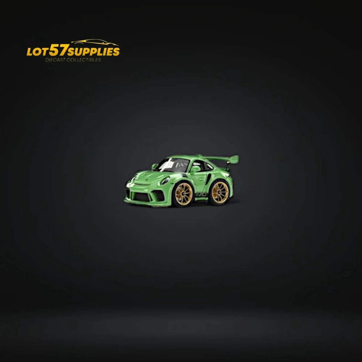 MINICRAFTSMAN 911 GT3 RS Egg Cart GREEN Limited to 299 PCS 1:64 Resin - ToylandEU