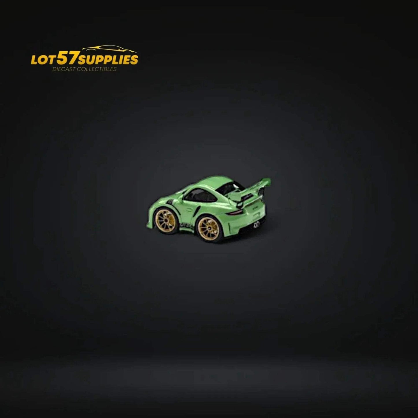 MINICRAFTSMAN 911 GT3 RS Egg Cart GREEN Limited to 299 PCS 1:64 Resin - ToylandEU