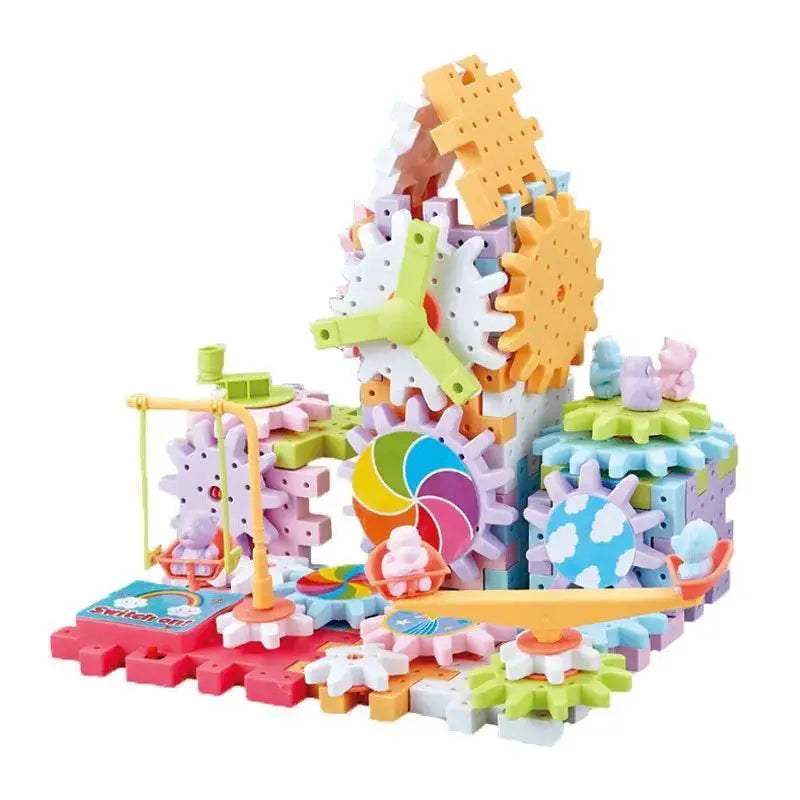  Smart Montessori Blocks 3D Gear System Toyland EU -  ToylandEU™
