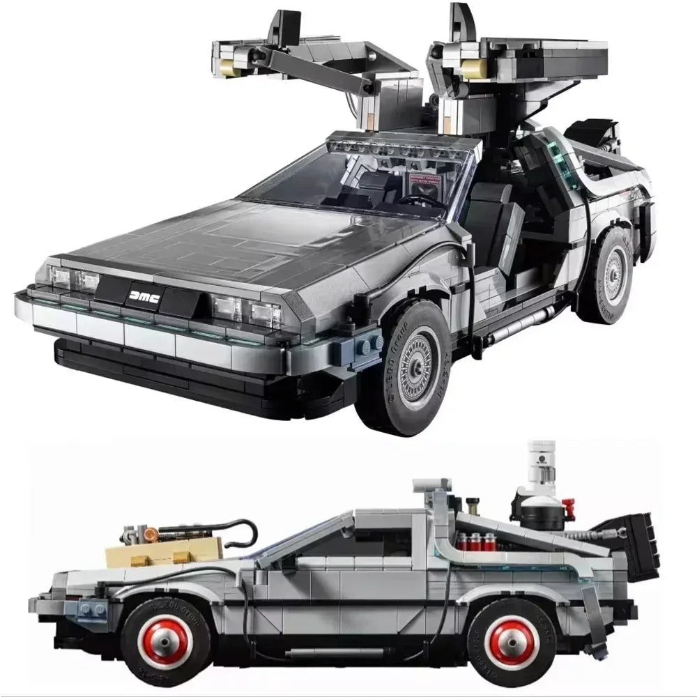 MINISOCN DeLorean Time Machine Building Blocks 10300 Compatible For Kids - ToylandEU
