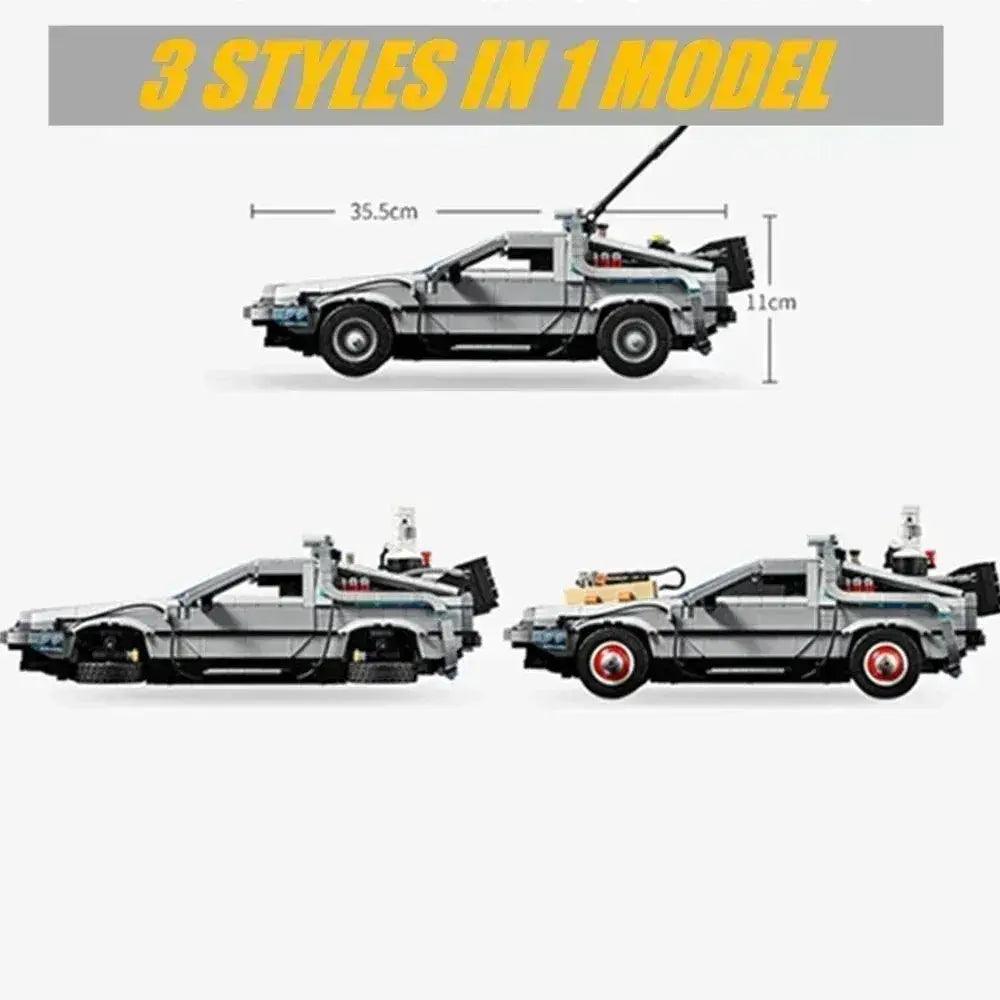  MINISOCN DeLorean Time Machine Building Blocks for Kids | MINISOCN -  ToylandEU™