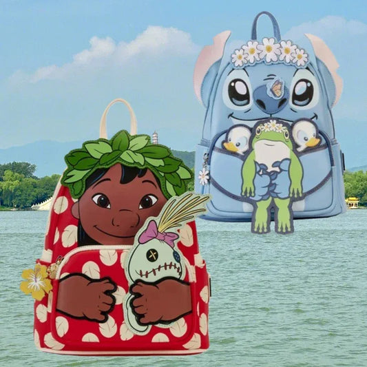 MINISOCN Mini Backpack With Lilo And Stitch Cosplay Design For Girls - ToylandEU