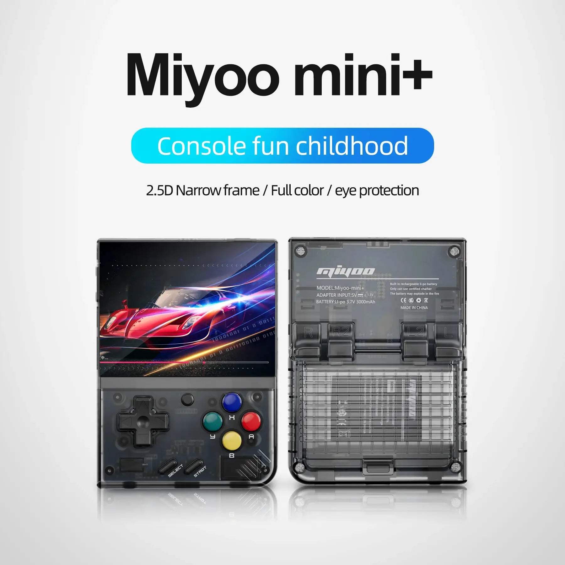  MIYOO Mini Plus Retro Handheld Console IPS Display Pro -  ToylandEU™