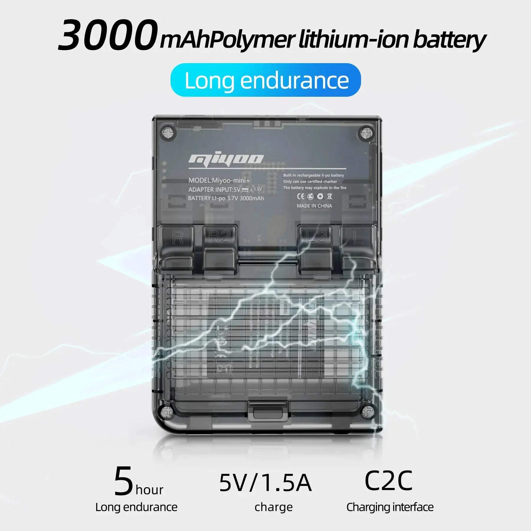  MIYOO Mini Plus Retro Handheld Console IPS Display Pro -  ToylandEU™