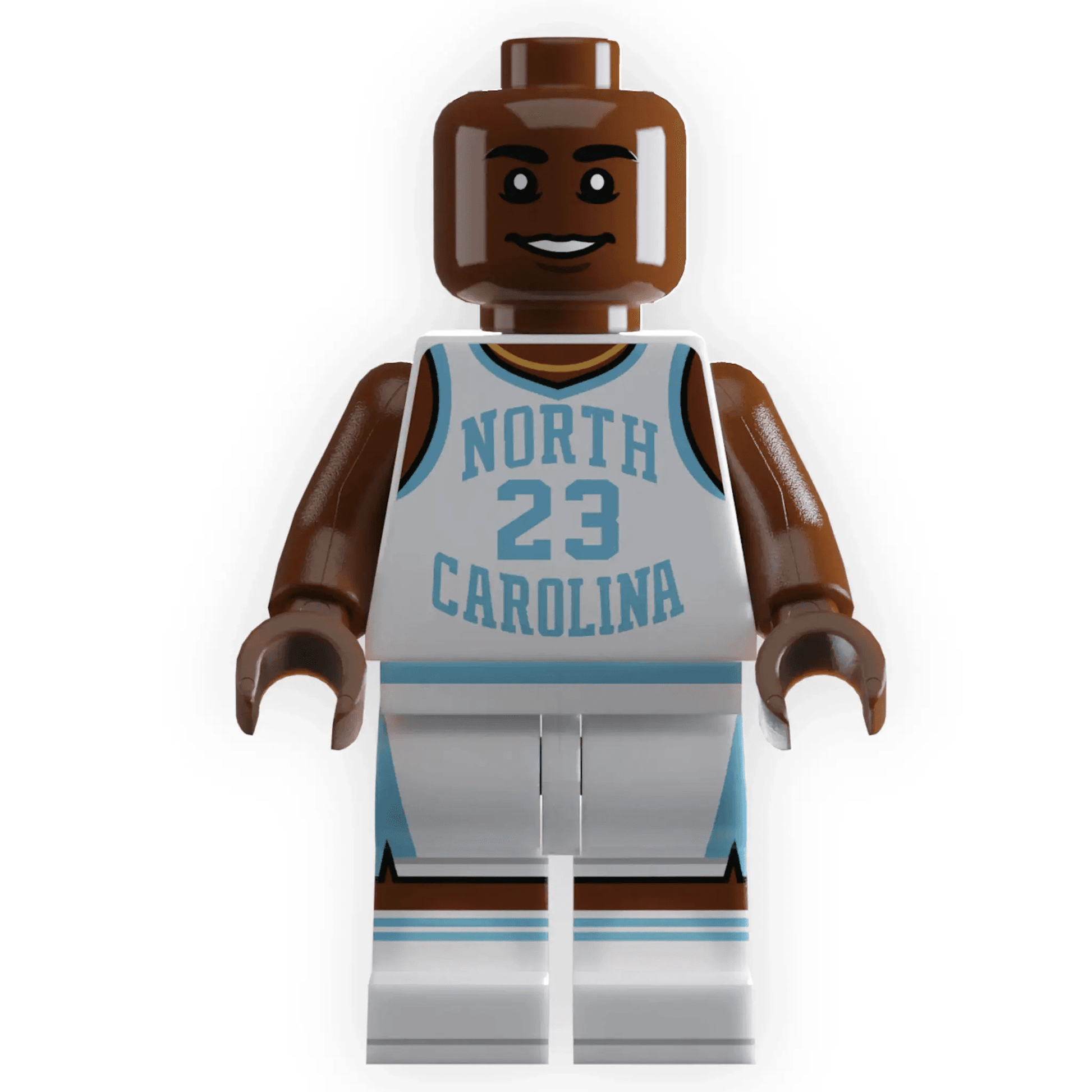 MJ #23 UNC Basketball Player Minifig - ToylandEU