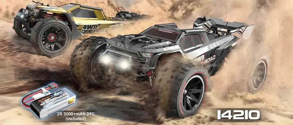 MJX 14209 14210 V3.0 1/14 RC Car 75km/h Brushless Hyper Go - ToylandEU