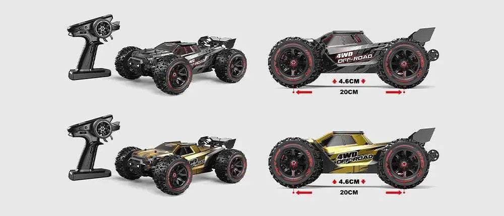 MJX 14209 14210 V3.0 1/14 RC Car 75km/h Brushless Hyper Go - ToylandEU