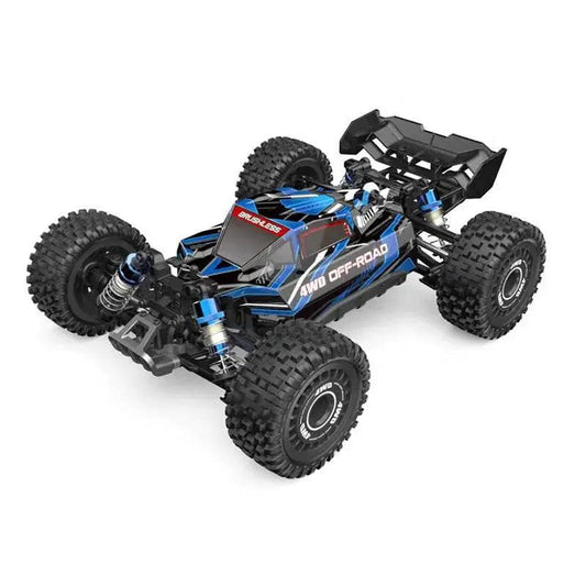 MJX 16207 Hyper Go 40 MPH Off-Road Brushless RC Racing Car - 1/16 Scale 4WD Remote Control Drift Truck -  ToylandEU™