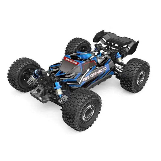  MJX 16207 Hyper Go 40 MPH Off-Road Brushless RC Racing Car - 1/16 Scale 4WD Remote Control Drift Truck -  ToylandEU™
