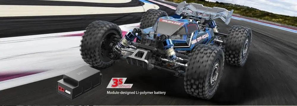  MJX 16207 Hyper Go 70km/h Brushless RC Car 1/16 4WD -  ToylandEU™