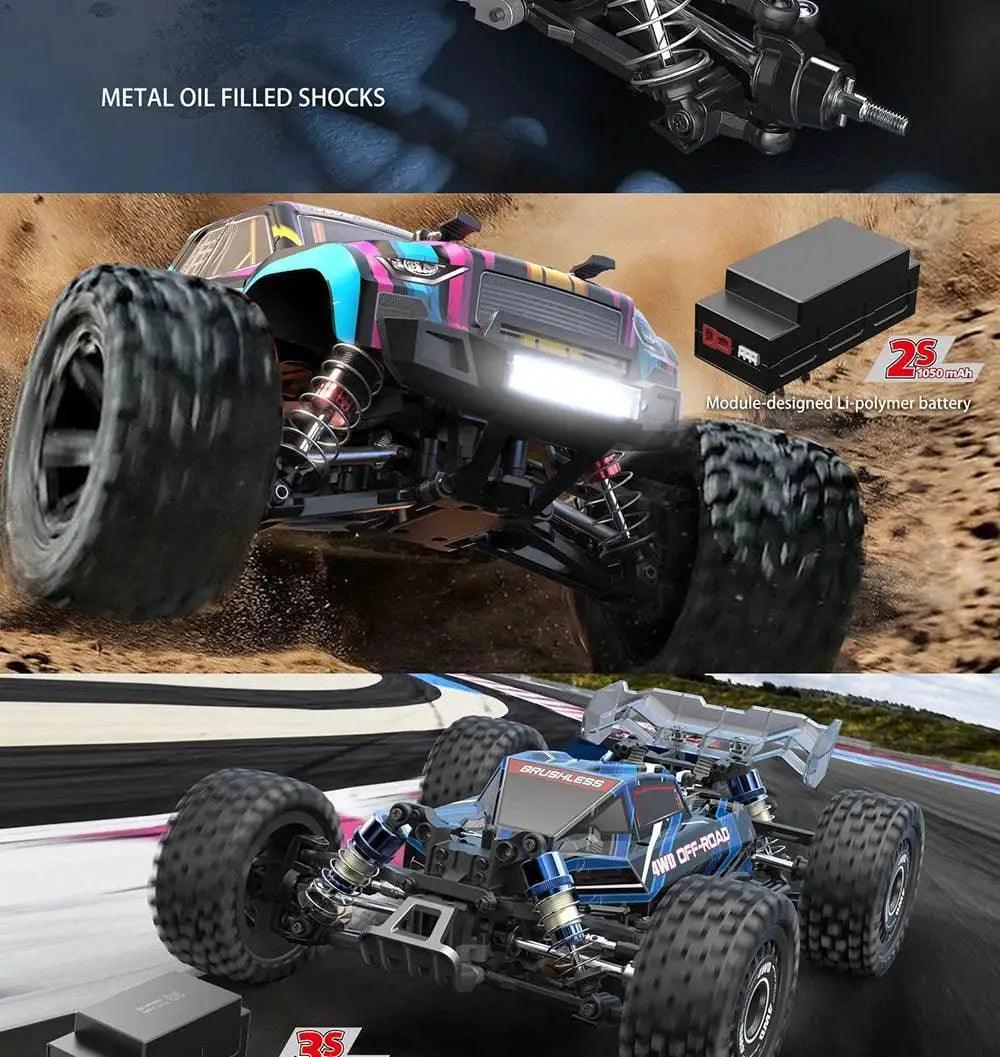  MJX HYPER GO 16208 16209 1/16 Brushless RC Car 45km/h -  ToylandEU™