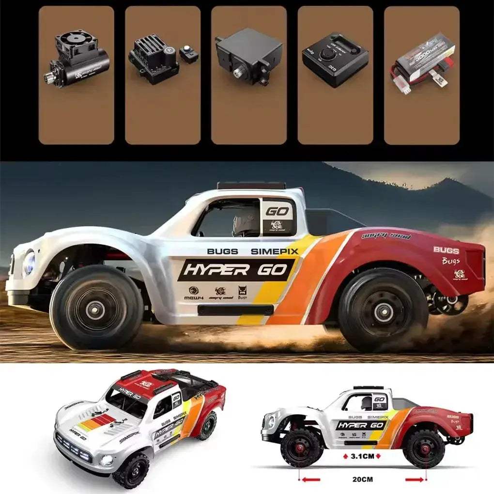MJX Hyper RC Car Brushless Motor 4WD Top Speed Fast - ToylandEU