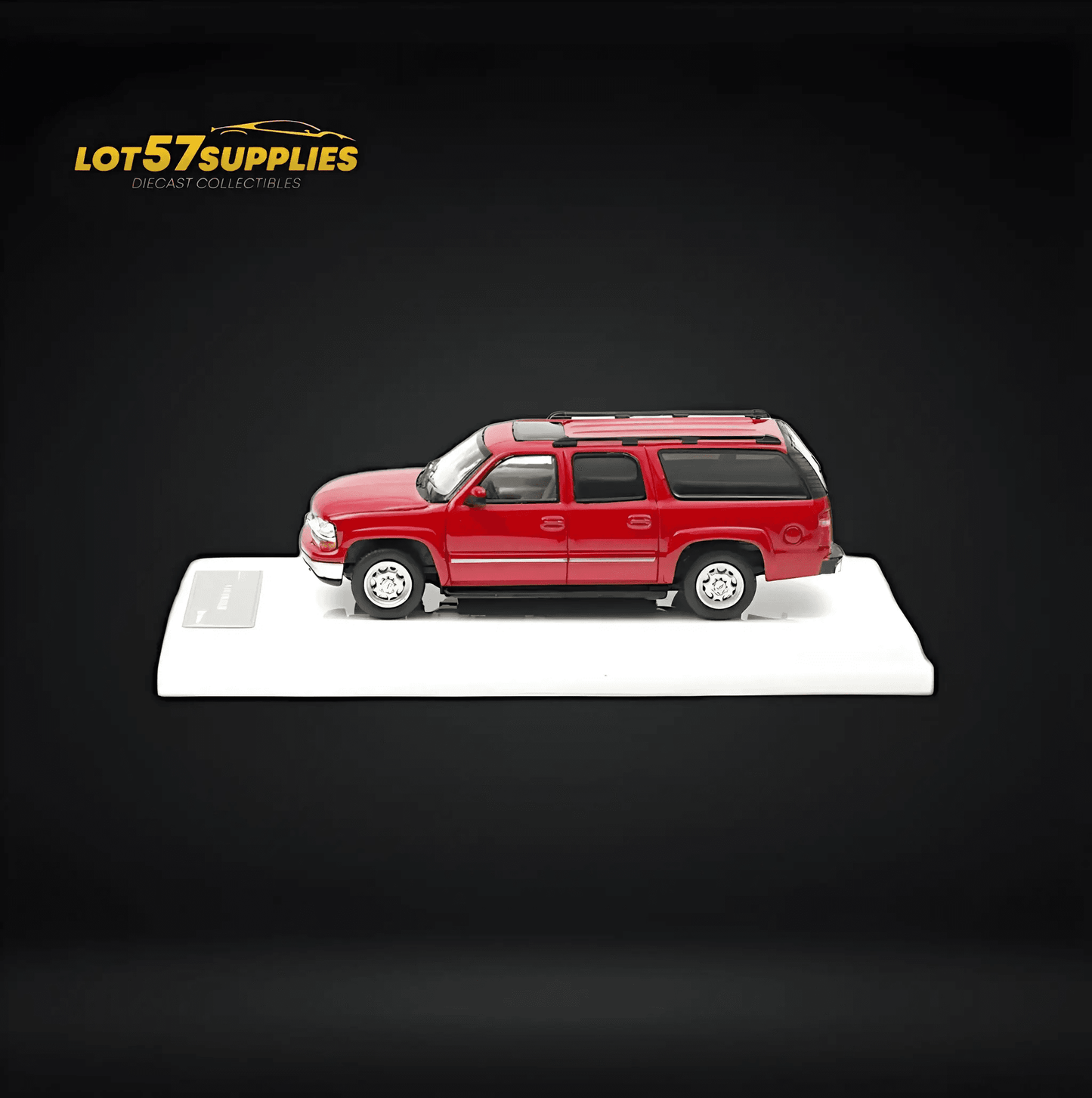 MK Miniatures 2003 Chevrolet Suburban in Red Limited Edition 1:64 - ToylandEU