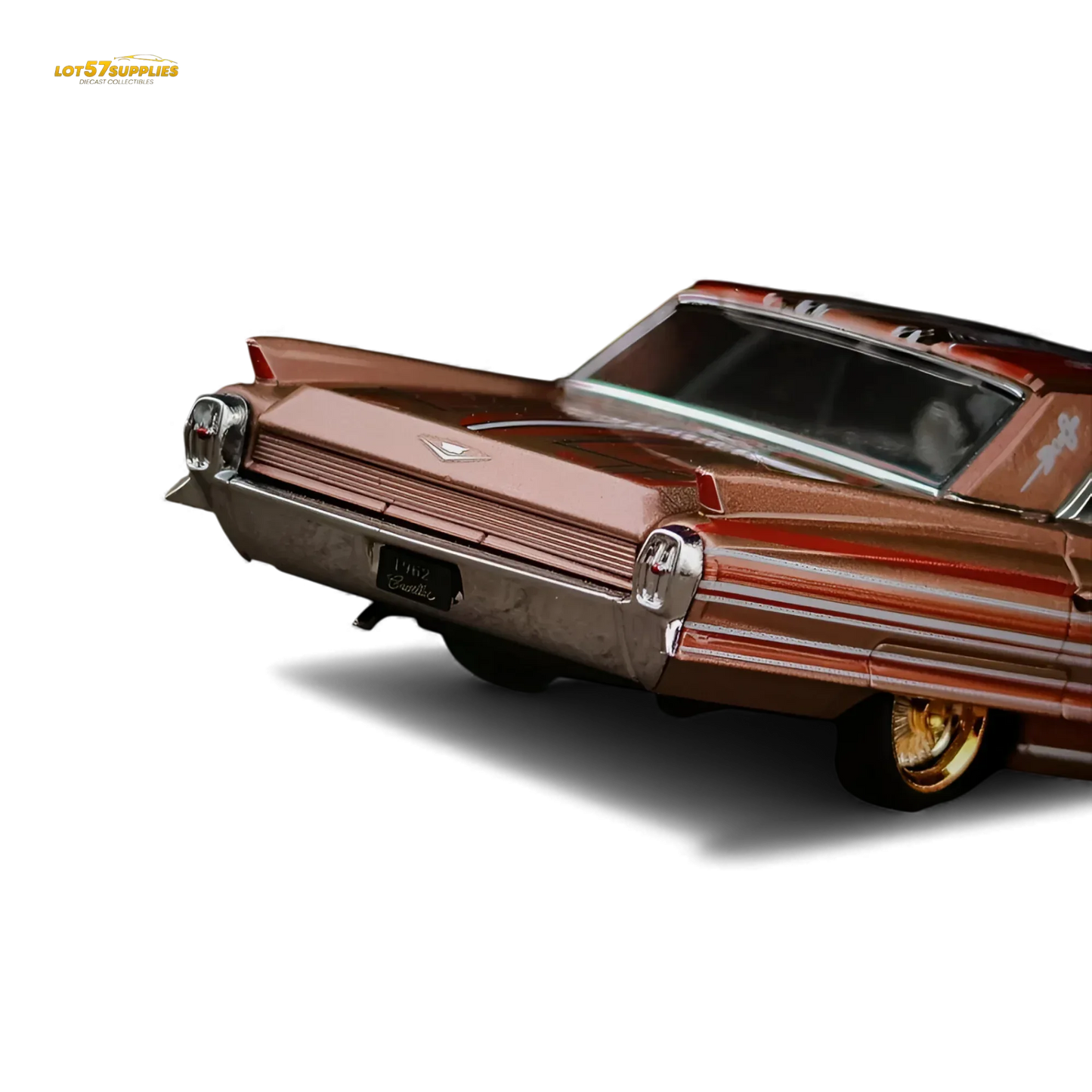 MK Miniatures Cadillac Diwei Metallic Red Copper 1:64 - ToylandEU