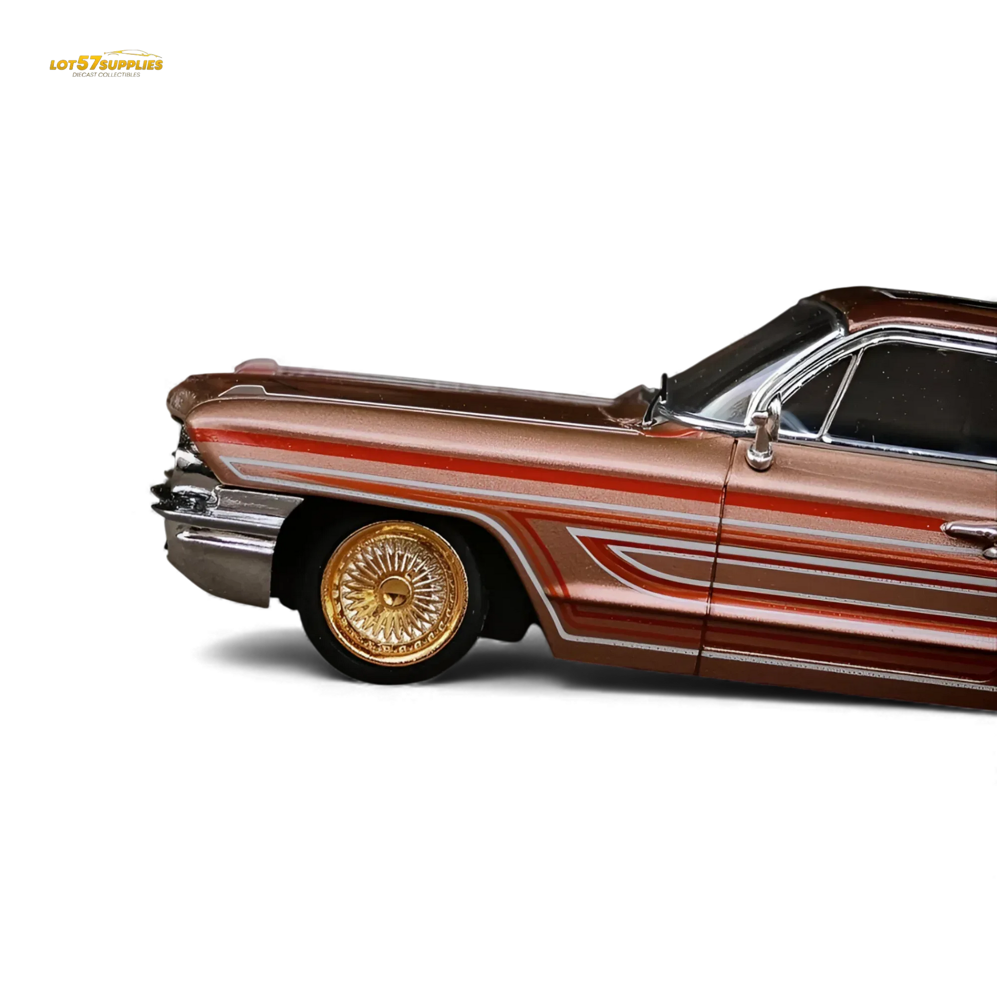 MK Miniatures Cadillac Diwei Metallic Red Copper 1:64 - ToylandEU