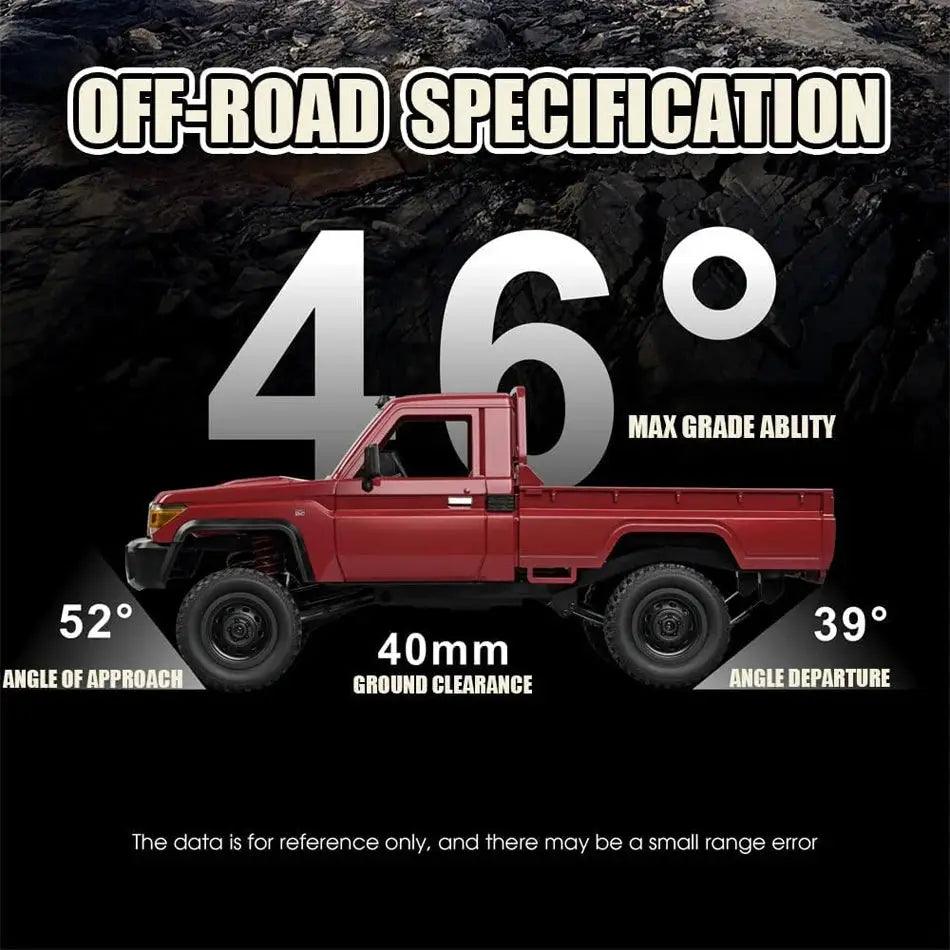  MN Model 1to12 4x4 RC Offroad Crawler AllTerrain Pro -  ToylandEU™