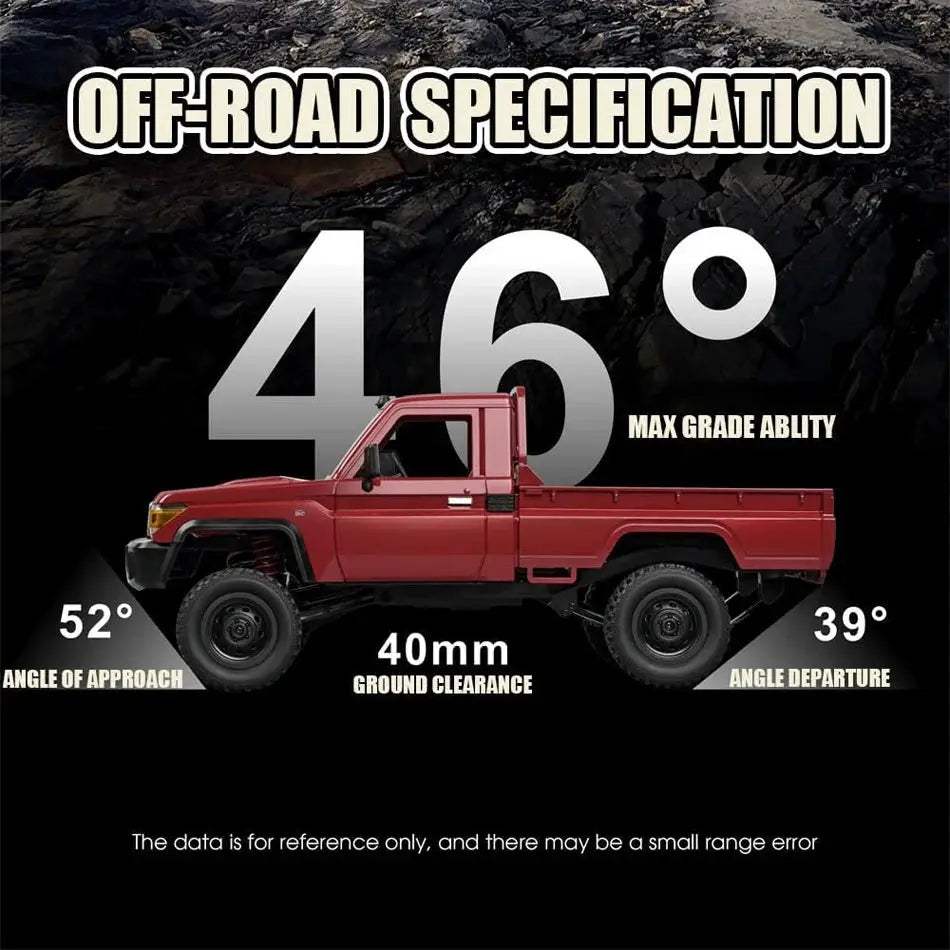  MN Model 1to12 4x4 RC Offroad Crawler AllTerrain Pro -  ToylandEU™