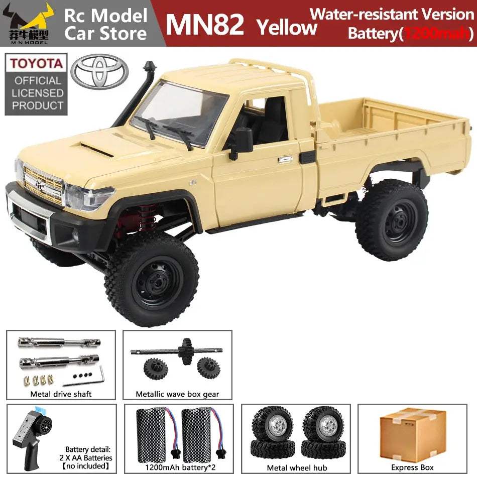  MN Model 1to12 4x4 RC Offroad Crawler AllTerrain Pro -  ToylandEU™