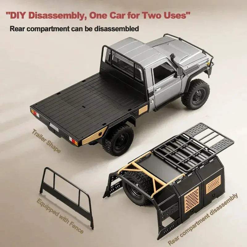 MN82S RC Crawler One Twelfth Scale 4WD Off Road Truck - ToylandEU