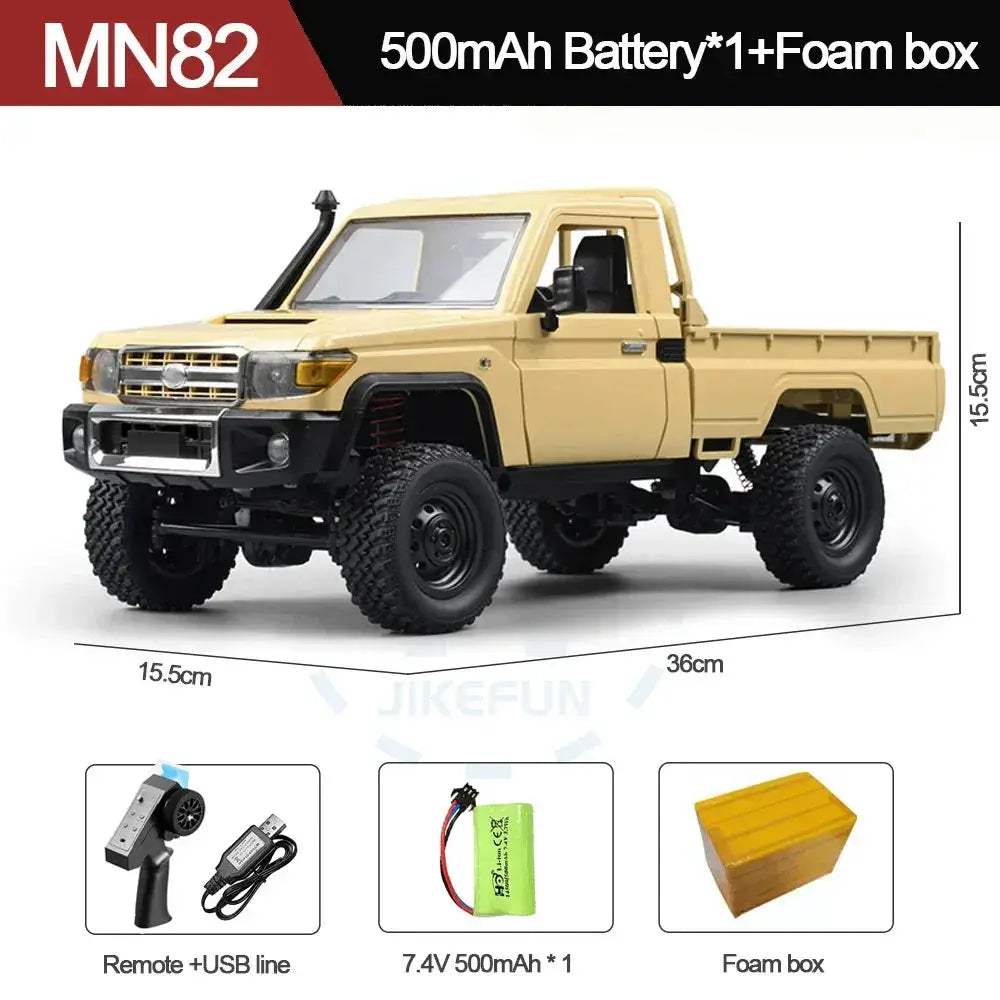 MN82S RC Crawler One Twelfth Scale 4WD Off Road Truck - ToylandEU