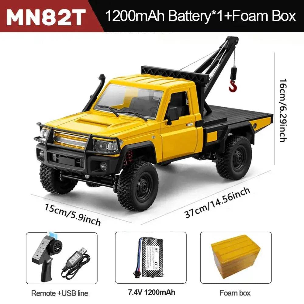MN82S RC Crawler One Twelfth Scale 4WD Off Road Truck - ToylandEU