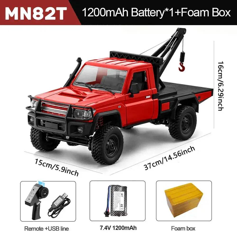 MN82S RC Crawler One Twelfth Scale 4WD Off Road Truck - ToylandEU