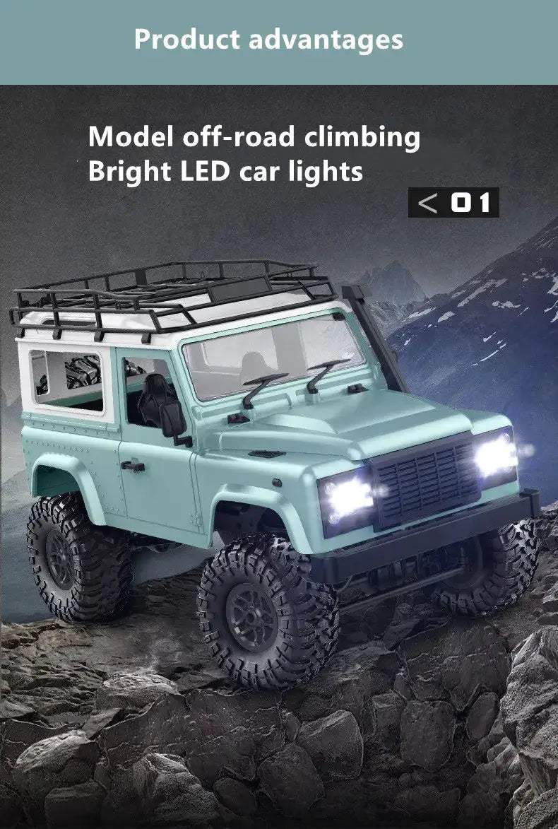  MN90 4WD RC Truck All Terrain Buggy With Lights -  ToylandEU™