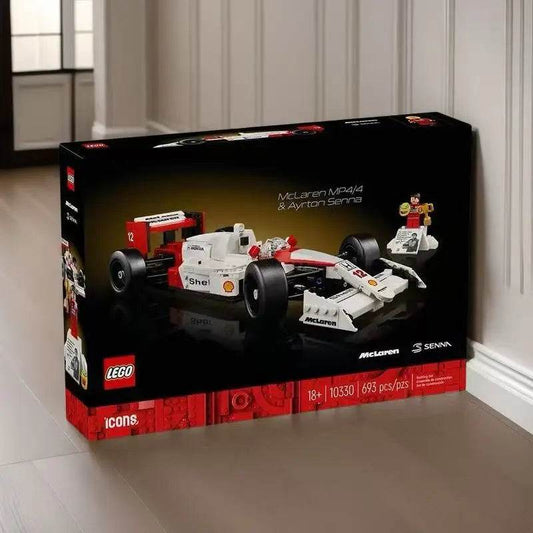 MOC 10330 Icon McLaren MP4/4 and Elton Senna Mini Car Kit - ToylandEU