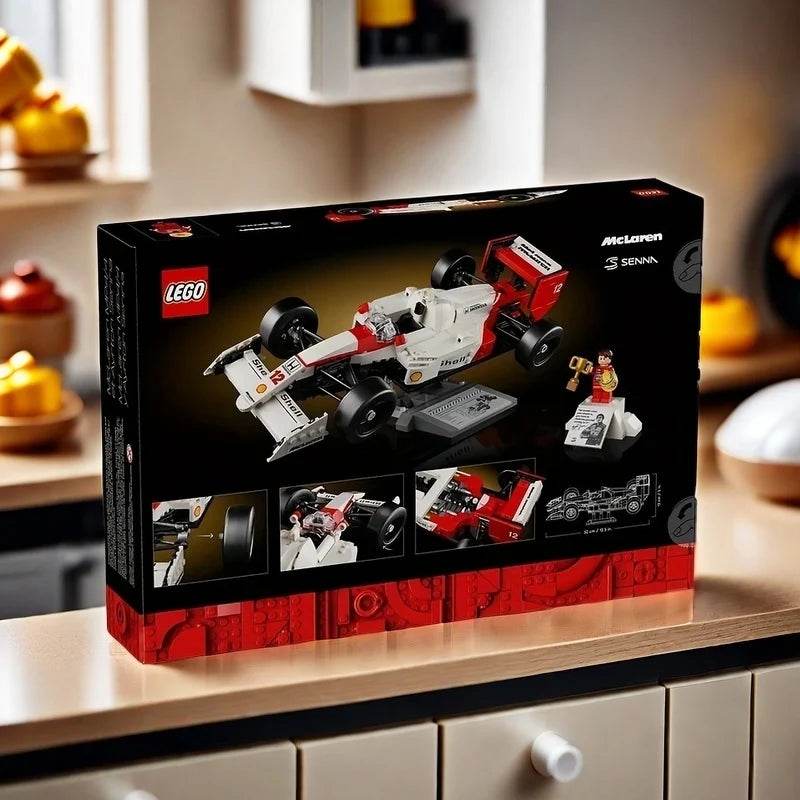 MOC 10330 Icon McLaren MP4/4 and Elton Senna Mini Car Kit - ToylandEU