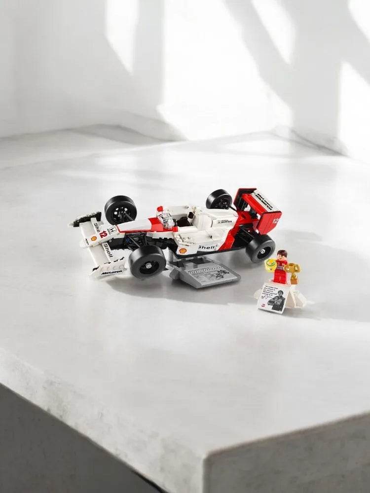 MOC 10330 Icon McLaren MP4/4 and Elton Senna Mini Car Kit - ToylandEU