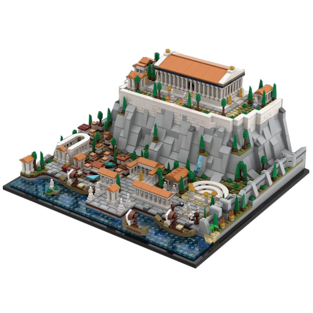 MOC-117805 Greece Acropolis Building Blocks Model Kit - ToylandEU