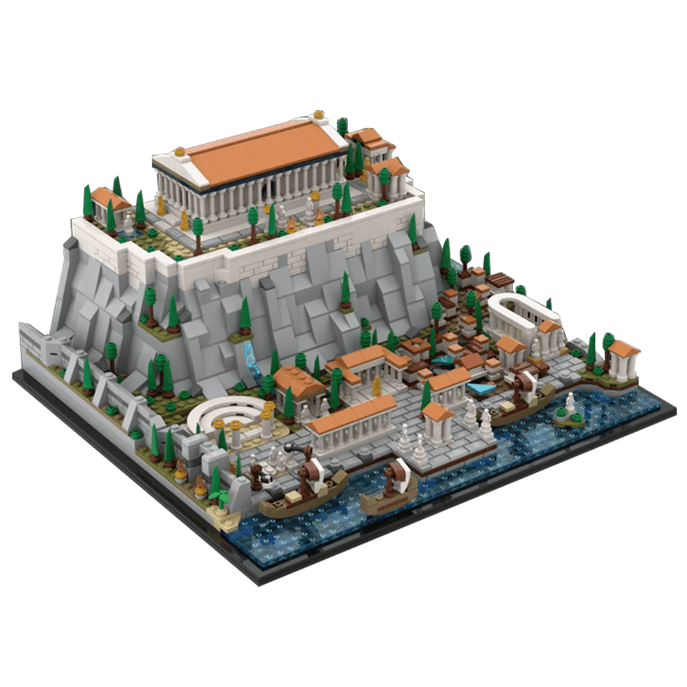 MOC-117805 Greece Acropolis Building Blocks Model Kit - ToylandEU