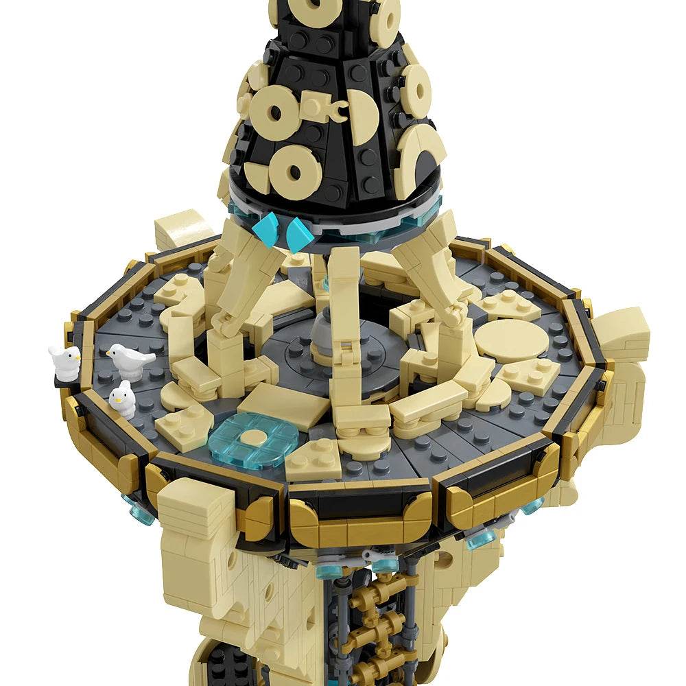 MOC-139323 Zeldaed Sheikah Tower Building Blocks Puzzle Toys Building Bricks MOC - ToylandEU