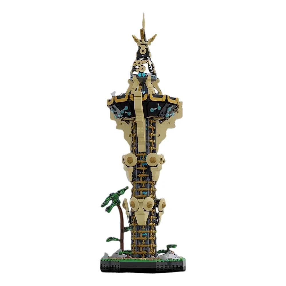 MOC-139323 Zeldaed Sheikah Tower Building Blocks Puzzle Toys Building Bricks MOC - ToylandEU